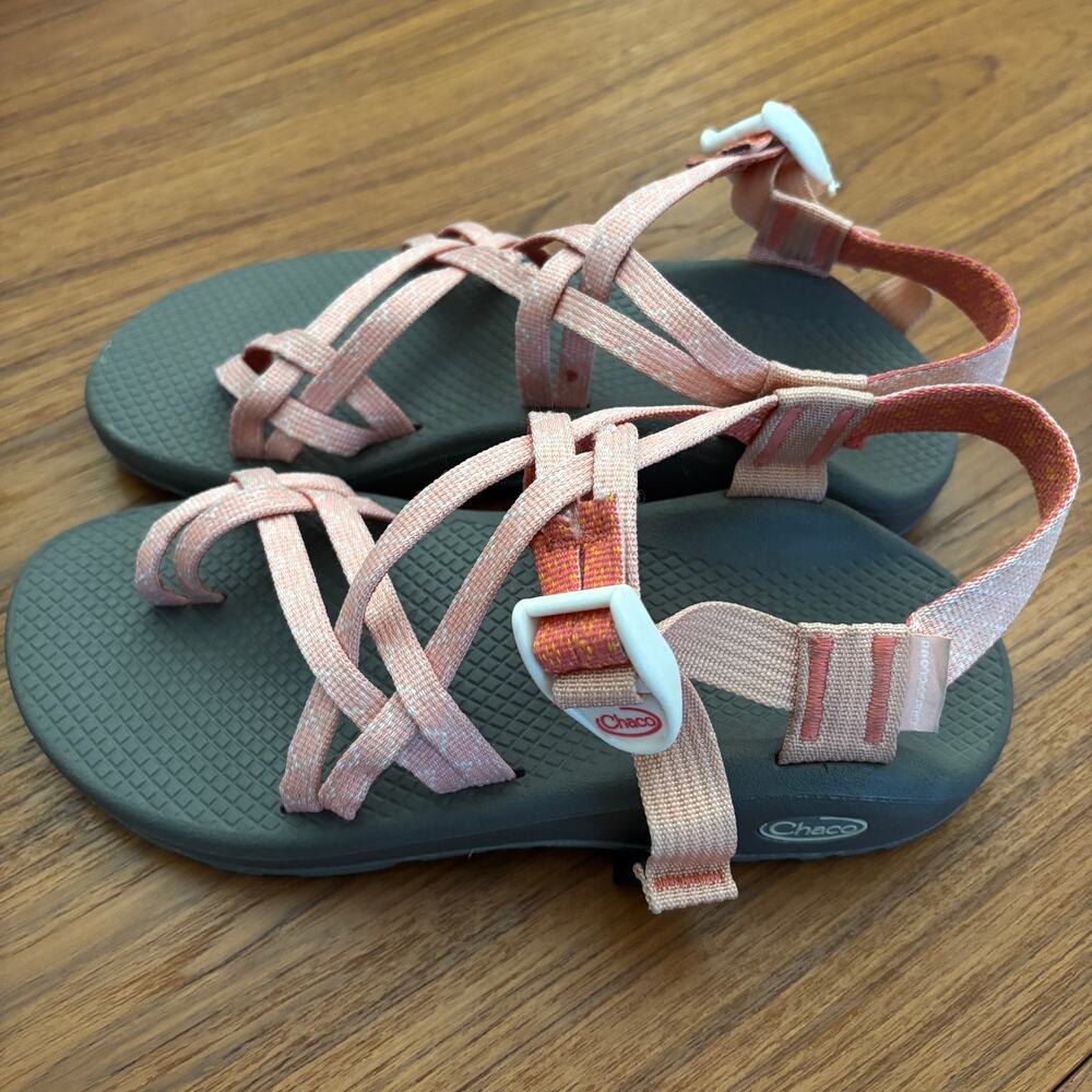 Chaco ZX/2 Cloud Sandals Women's Size 8 REI Coral Orange